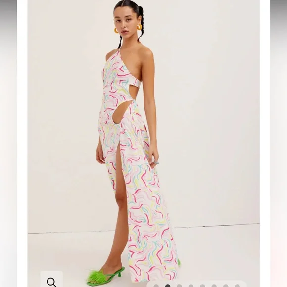 For Love And Lemons Palmer Cut Out Maxi Dress - Picture 2 of 12